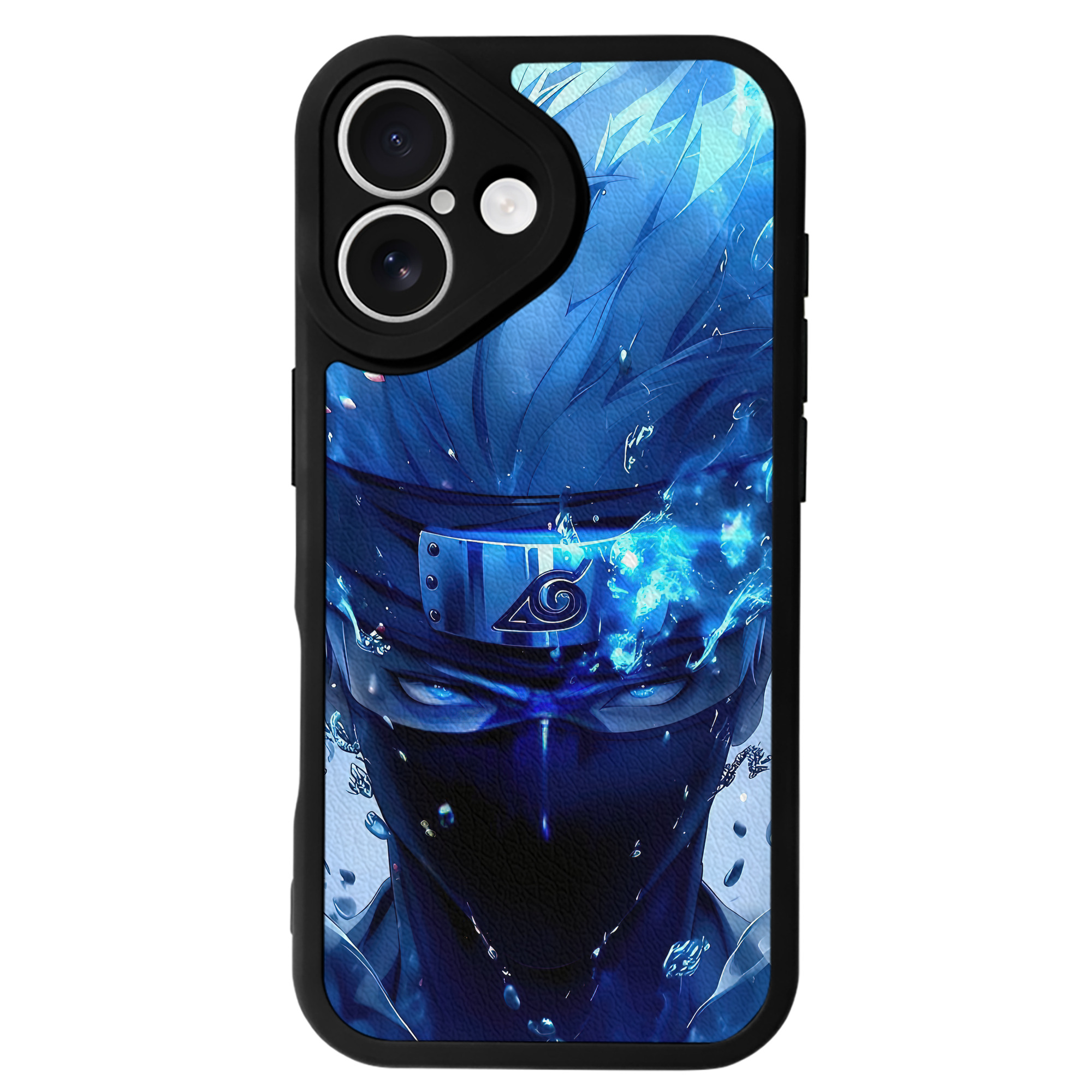 （画像用） NARUTO -ナルト- NARUTO -ナルト- 疾風伝 【iPhone 16シリーズ対応】シリコンスマホケース（レザー調） 材質：シリコン